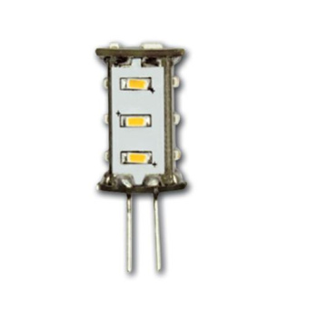Hollex LED G4 10–30V 1.3W Warm White 15 LEDs Back Pin