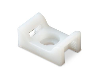 Ancor Cable Tie Mounts for #8 and #10 Screws, Natural, Packs of 25 or 100