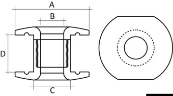 Osculati 39.818.04 - Ropeye Double TDP 10/22-30