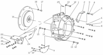 Nanni Diesel 41160208 - BOLT for 4.380TDI