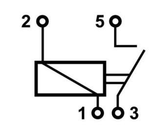 Ripca Mini Relay Switch 24V 10-15A 5-Pole