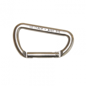 Kong AISI 316 Asymmetric Kong Carabiner 12X120 mm