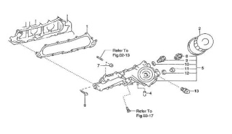 Nanni Diesel 970312209 - COVER SUB-ASSY,OIL COOLER for 4.380TDI