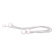 Euromarine Bungee Cord With Balls Ø4mm - 50cm White