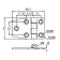 Marine Town Hinge With Cover 56x37 mm