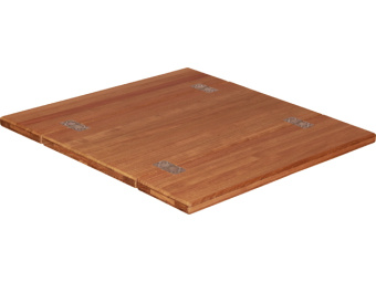 Teak Boat Table Top Wing Plain 33/66x65 cm