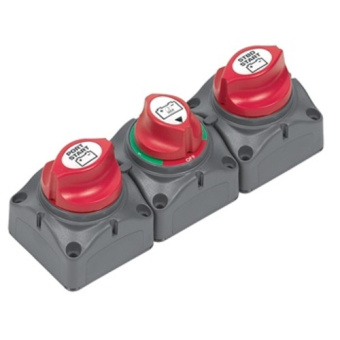 BEP 715-S - Battery Distribution Cluster For Twin Engine With Two Battery Banks