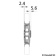 Osculati 38.172.01 - Flush Latch for Standard Stainless Steel Entrance Doors