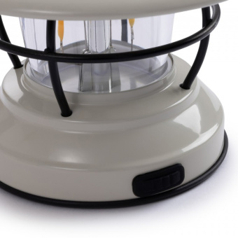 Barebones Mini Edison Lantern White