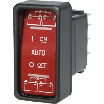 Blue Sea Contura SPDT On-Off-On Load Relay Switch