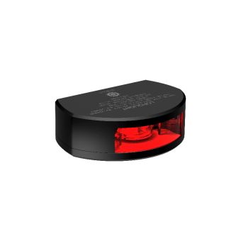 Lopolight 301-141V-B - Navigation Light 3NM 135° Red Stop Light, Vertical Mount, Black