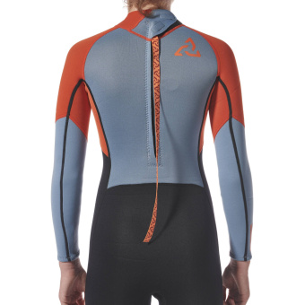Plastimo P203225 - Essential 3/2mm Full Wetsuit - Youth Black/Red Size Y-L