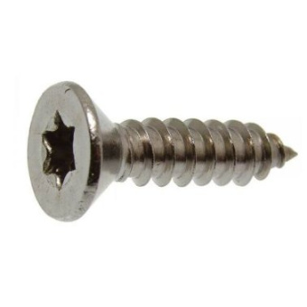 Euromarine ISO 14586 Torx Countersunk Self-Tapping Screws A4 Stainless Steel