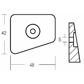 E. Polipodio Zinc Double Plate For Engine 20-35 HP