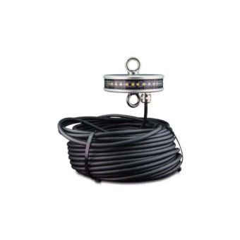 Lopolight 200-012G2H - Navigation Light 2 NM White Anchor Light Hoistable 20m Cable, Silver