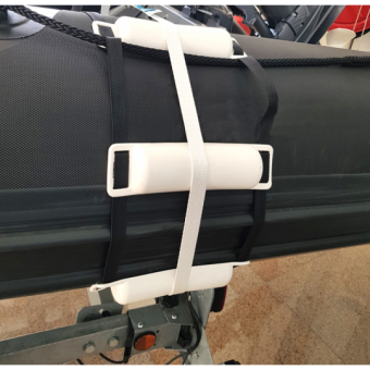 Plastimo Half-moon Fender 26,4X100 cm White