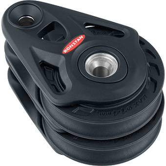 Ronstan RF74251 Series 75 Core Block, Double Foot