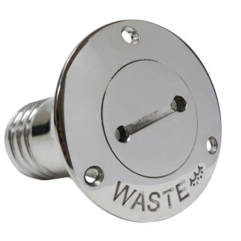 Manship Deck Filler Cap With Slotted Cap Waste 51mm