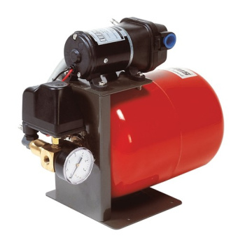 Vetus HYDRF1219 - Pressurized Water System, 12V, 19L Tank, Adj. Pressure Switch and Gauge