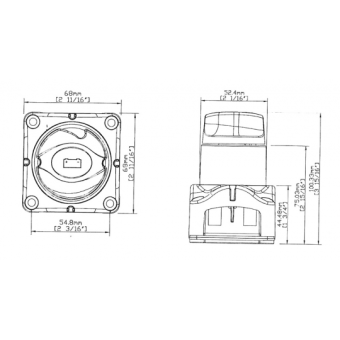 BEP Battery Switch 275A With Remote Control