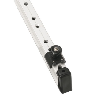 Barton 19030 – 19mm I Section Track 1.8m, Anodised Aluminium, Lightweight Traveller Track