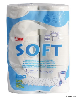 Osculati 50.210.00 - Aqua Soft Water-Soluble Toilet Paper (6 pcs.)