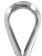 Hollex Thimble European Style 10mm Stainless Steel 316