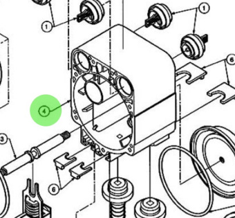 Flojet 20793100A - Hardware Kit for G57 Pumps