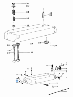 Vetus STM2203 - Plug 38 for Valves