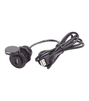 Philippi 700121044 - USB Feed Through Socket With Cap And USB (UPS)