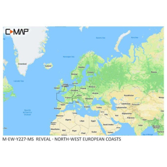 C-MAP Reveal - North-West European Coasts