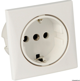 Osculati 14.492.02 - Electrical Outlet Schuko gol (1 set 1 pc each)