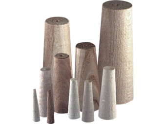 Eval 03365 - Wood Plug Set 10 Pieces, 5-45mm