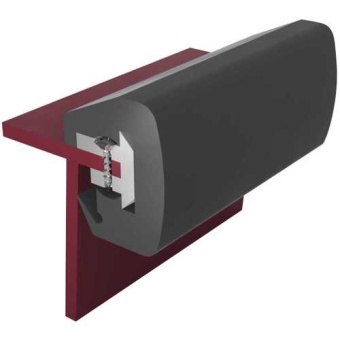 Vetus STE4838 - Vinyl Rubbing Strake Dark Grey 48x38mm 20m