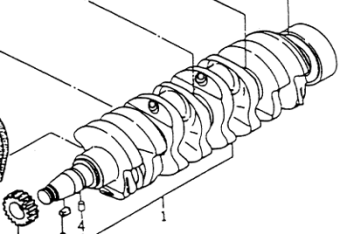 Northern Lights 115256751 - Crankshaft Assembly