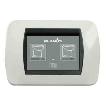 PLANUS Slim Control Panel for Marine Toilet