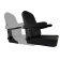 Pörtner Helm Seat Budget BA White Without Headrest