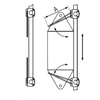 Plastimo Universal Support For Fenders