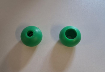 U-Rope Parrel Bead 32 mm Green