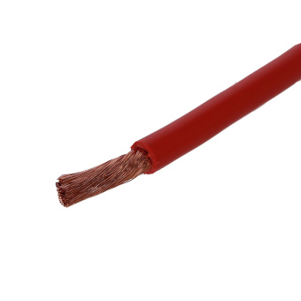 Crosseven Tinned Flexible Single-Conductor Cable 4mm² Red 500m