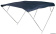 Osculati 46.918.14 - Bimini Depth 4-Arc Sunshade 190/200 cm Blue Navy