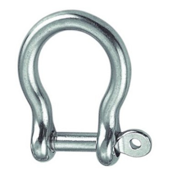Euromarine A4 Stainless Steel Bow Shackles with Captive Pin