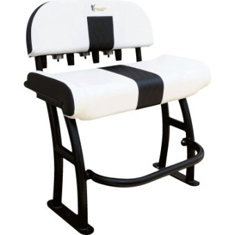 Plastimo 67638 - Fishmaster Off-white Seat Cushion with Black Accent for Pro Series Leaning Post