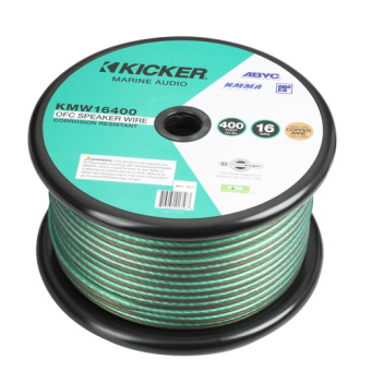 Kicker Marine Audio KA47KMW16400 - Marine 16AWG Speaker Wire - 400ft