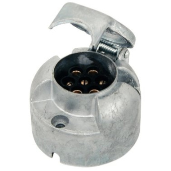  Socket - Female 7-Pin Aluminum (Bulk)