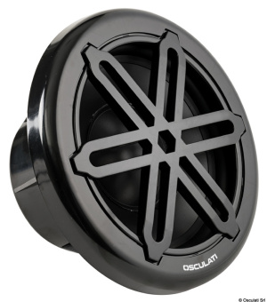 Osculati 29.744.02 - Subwoofer 8" Black - Waterproof - UV Resistant