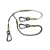 Spinlock DW-STR/03/C 3 Clip Elasticated Performance Safety Line