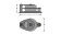 Antal 00612 - Aluminum Block Series OPF-60, Ball Bearing, Double Foot Block