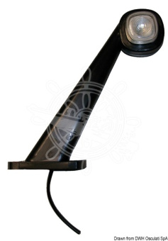 Osculati Boat Trailer LED White/Red Side Marker Lights 12/24 V