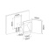 Nuova Rade 196414 - Case For Deck Filler With Lid, 145x191mm, White